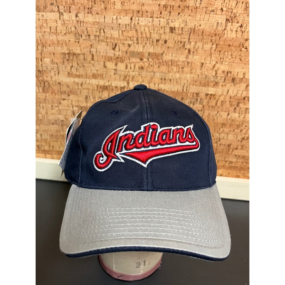 Vintage Cleveland Indians MLB Puma Hat Cap Baseball One‎ Size Fits All OSFA